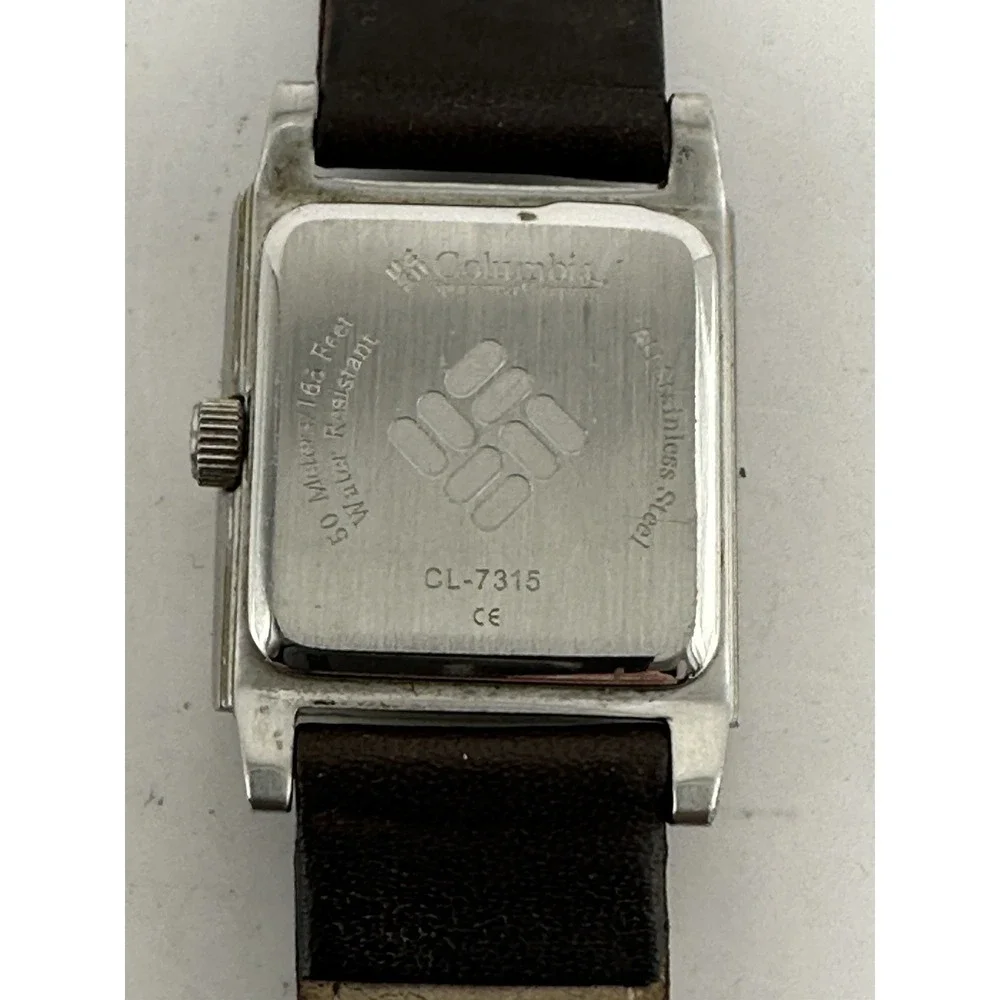 Columbia CL-7315‎ New Battery Ladies Tank Watch 24MM 7